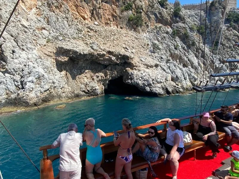 Incekum snorkeling boat tour