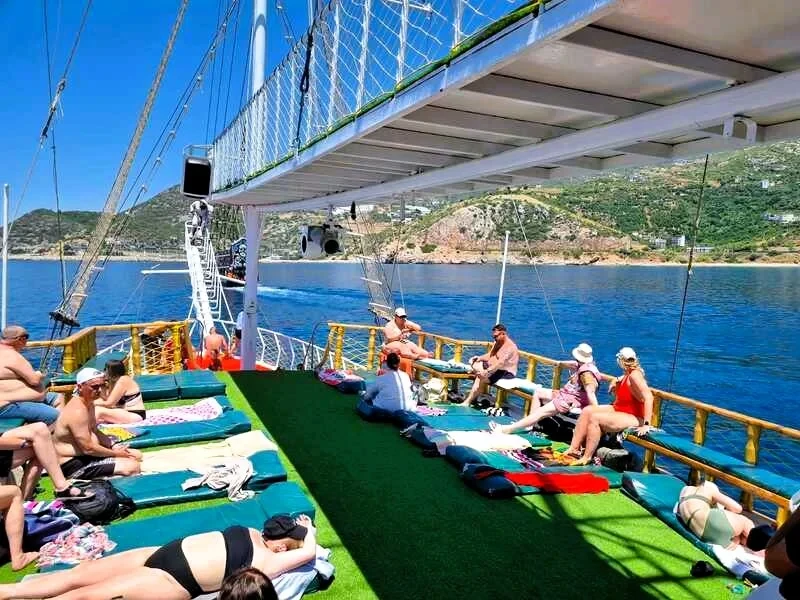Relax boat in Kargicak