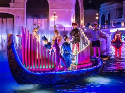 Land of legends night show from Alanya