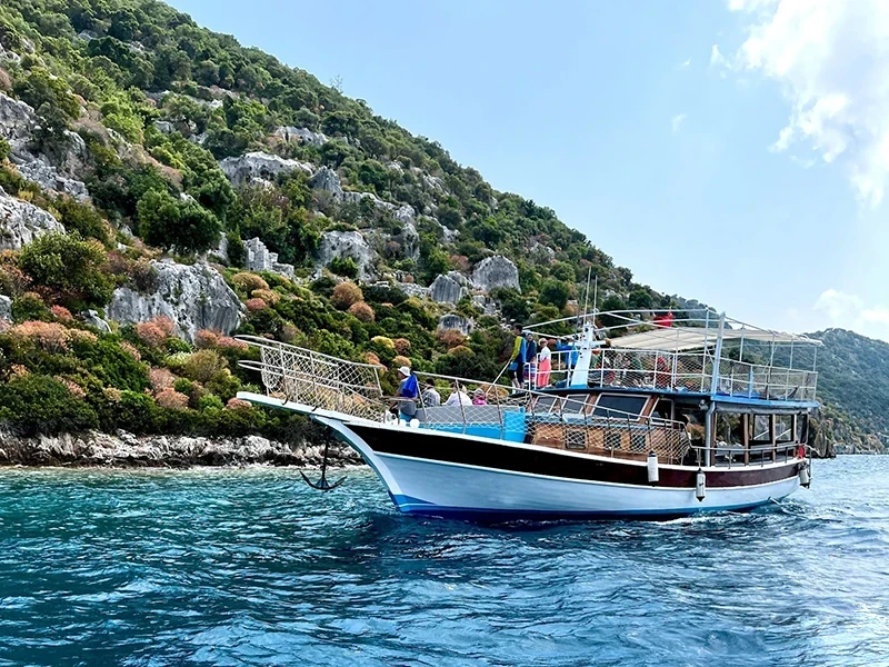 Demre Myra Kekova tour from Mahmutlar