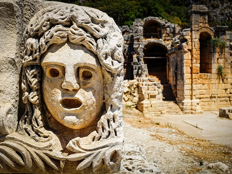 Demre Myra Kekova tour from Mahmutlar