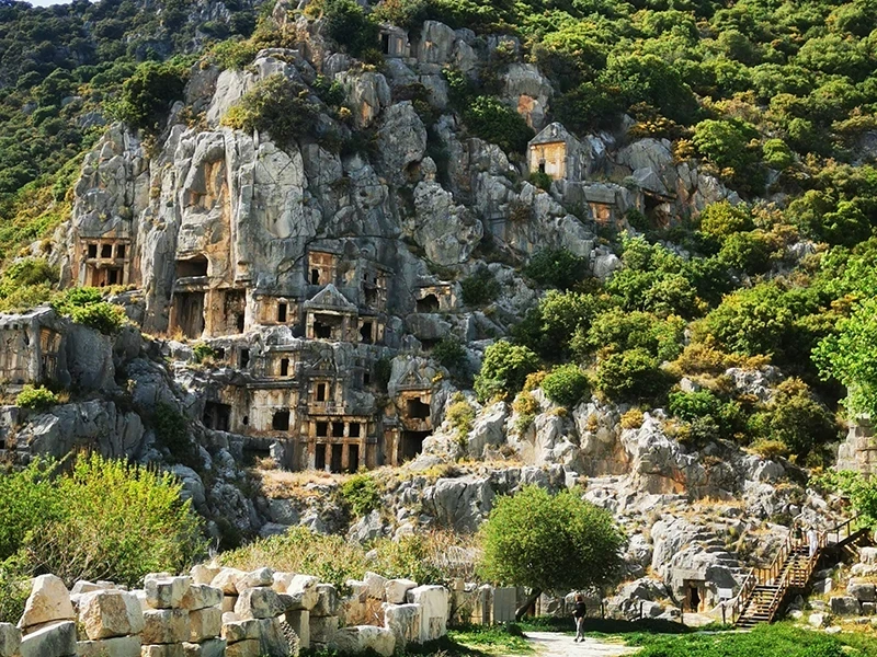 Demre Myra Kekova tour from Mahmutlar
