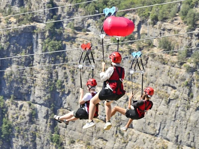 Kargıcak zipline aktivitesi