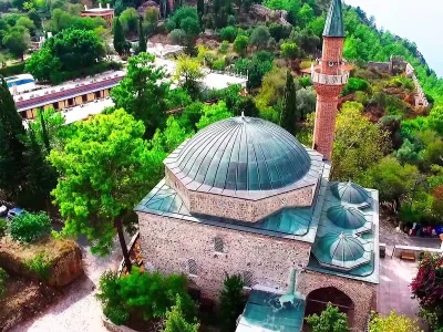 Alanya-borgen og svævebane fra Mahmutlar
